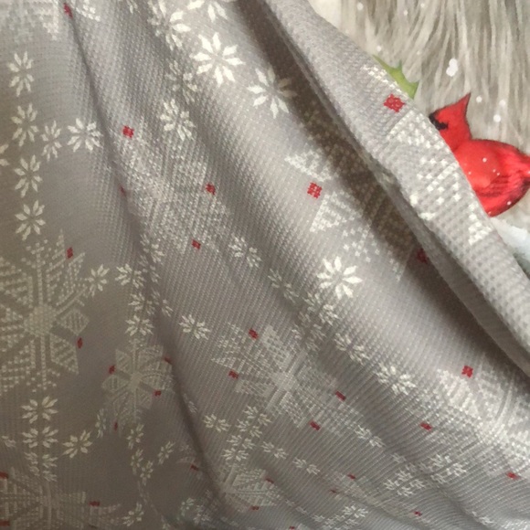 Fireplace quilt wall hanging handmade winter scene white horse 🐎 and cardinals - Picture 3 of 4